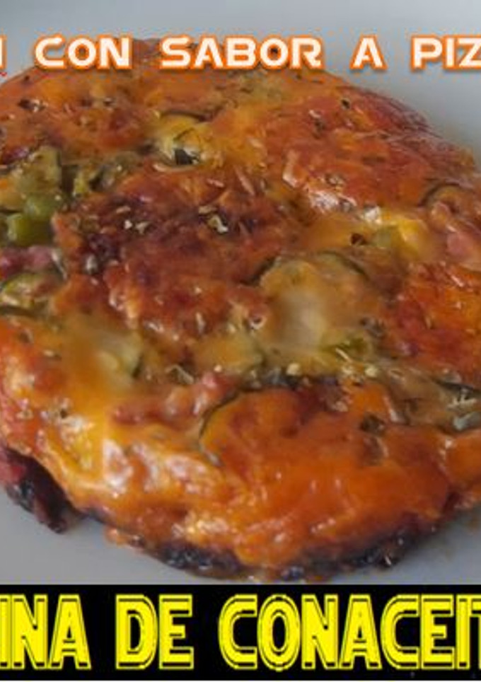 Una foto de Calabacín con sabor a pizza