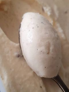 Una foto de Helado de vainilla