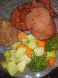 Verduras hervidas con mantequilla y algo más