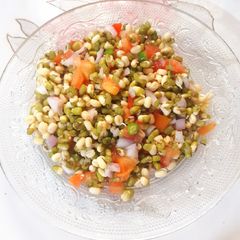 A picture of Sprouted Moong Salad.