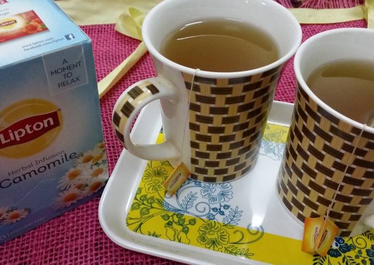 Easiest Way to Prepare Award-winning Chamomile Tea