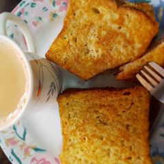 #African tea withToast mayai for breakfast A picture of #African tea withToast mayai for breakfast.