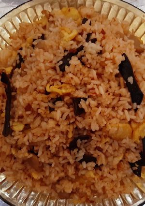 Foto resep Nasi goreng jamur simple (bukan menu diet)