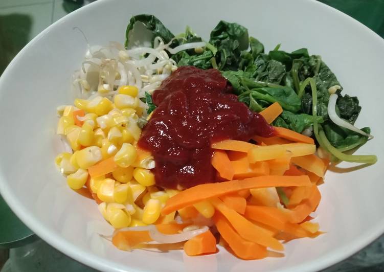 Menu diet: bibimbab