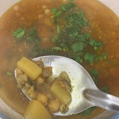 A picture of Usal (Yellow peas and potato curry)#mycookbook.