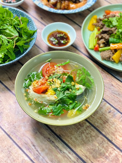 Hình của món Canh Chua Cá Bè.