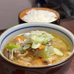 A picture of Pork Miso Soup 豚汁.