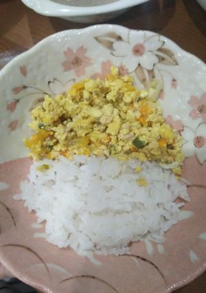 Hình của món Trứng chim trĩ kho cà chua cho bé.