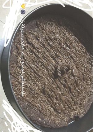 صورة لوصفة كيكة الكوكيز الهشة🍪