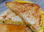 Gambar sanwich telur roti gandum