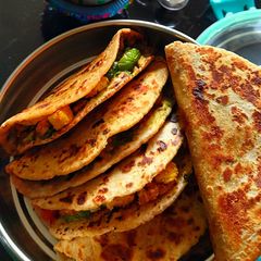 A picture of Paneer Tikka Tacos.