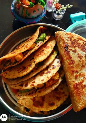 A picture of Paneer Tikka Tacos.
