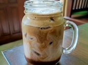 Gambar minuman kopi ala cafe