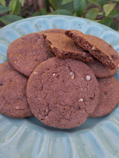 Una foto de Galletitas de chocolate sin manteca y con Nesquik