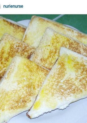 Foto resep Roti bakar nutella