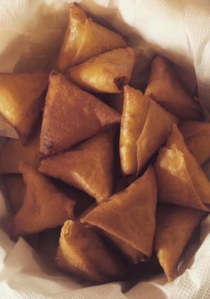 Une photo de Samoussa poulet & curry
