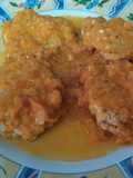 Filetes rusos con salsa de tomate casera
