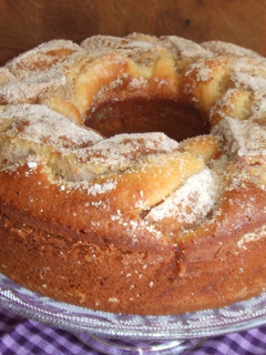Foto principal de Tarta-rosca de manzanas con coco rallado