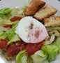 Langkah Gampang Membuat Resep  Clean Eating - Simple Salad with Poached Egg yang Bikin Ngiler, Enak