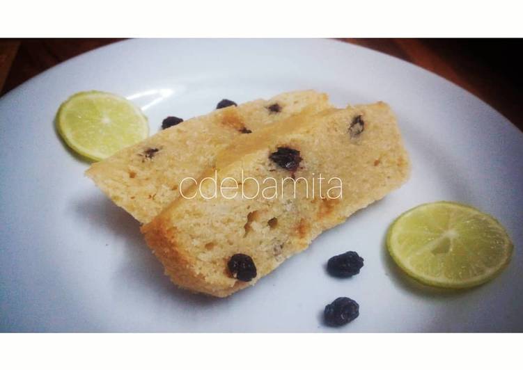 Recipe of Speedy Whole Wheat Black Currant Lemon Cake