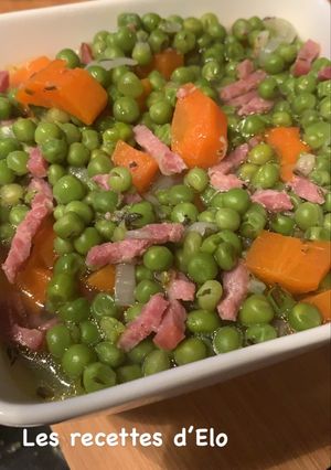 Une photo de Petits pois à la parisienne au Cookeo