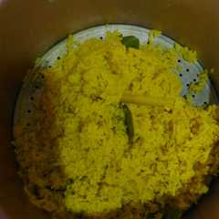 Nasi kuning dari nasi kering di magic com-レシピのメイン写真