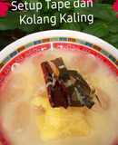 Setup Tape dan Kolang Kaling