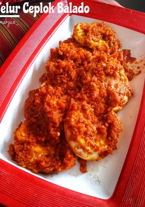 Foto resep Telur Ceplok Balado