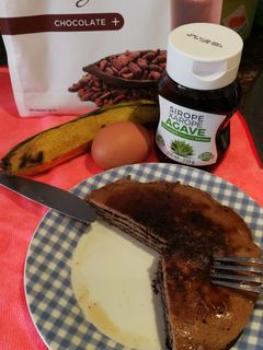 Una foto de Desayuno completo y saludable