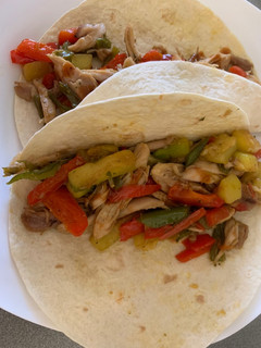 Una foto de Fajitas de pollo