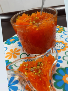 عکسی از دستور مربا هویج الی