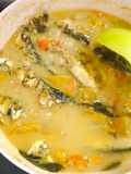 Ikan lemuru pindang koyong Banyuwangi