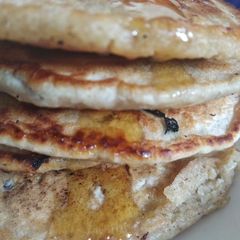 A picture of Savoury eggless pancakes.