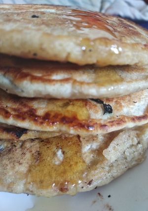A picture of Savoury eggless pancakes.