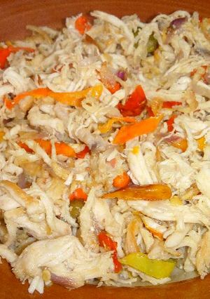 Foto resep Ayam suir sambal matah Bali