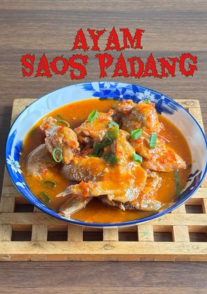 Foto resep Ayam Saus Padang