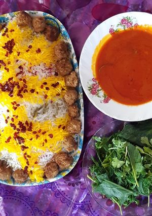عکسی از دستور کوفته قلقلی من