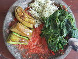 Lalapan Teri Nasi