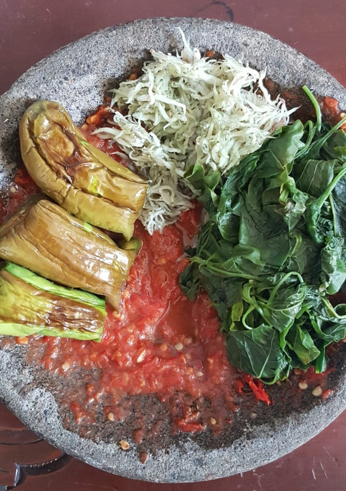 Foto resep Lalapan Teri Nasi