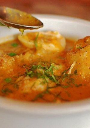 Una foto de Chupe de pescado