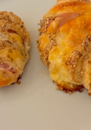 Foto de Croissants com sésamo