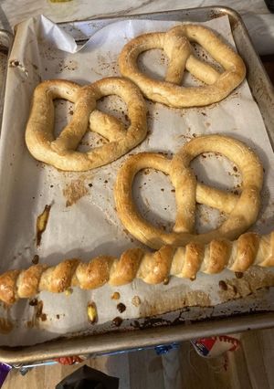 A picture of Quick Homemade Soft Pretzels.