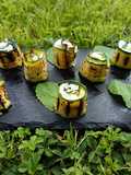 Rotolini di zucchine con robiola alla menta