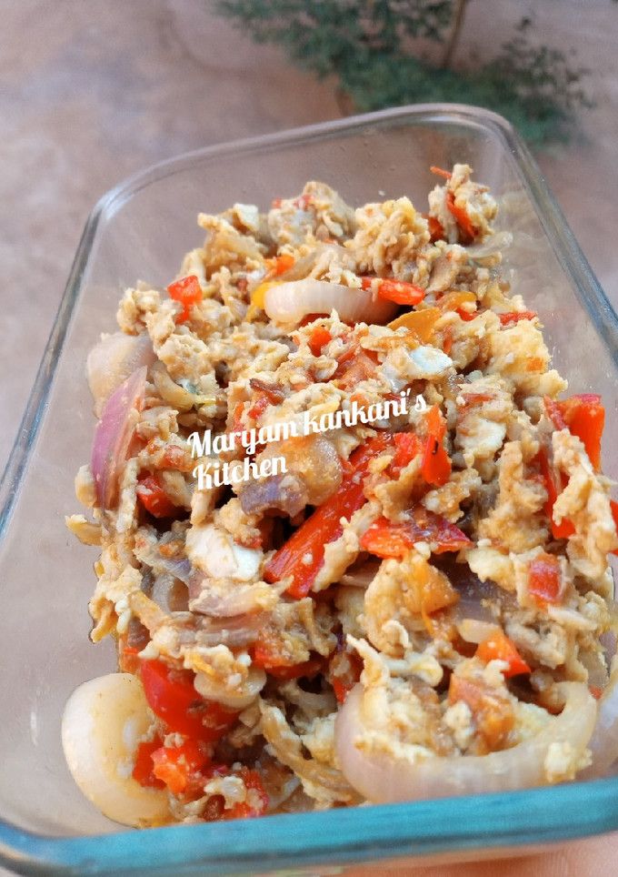 Simple egg sauce ainihin hoton girkin