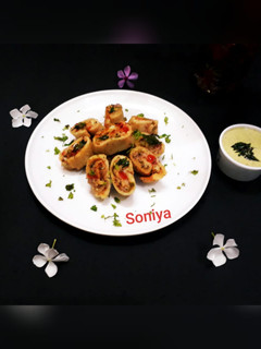 वेजी स्विस रोल (veggie swiss roll recipe in Hindi) रेसिपी मुख्य फोटो