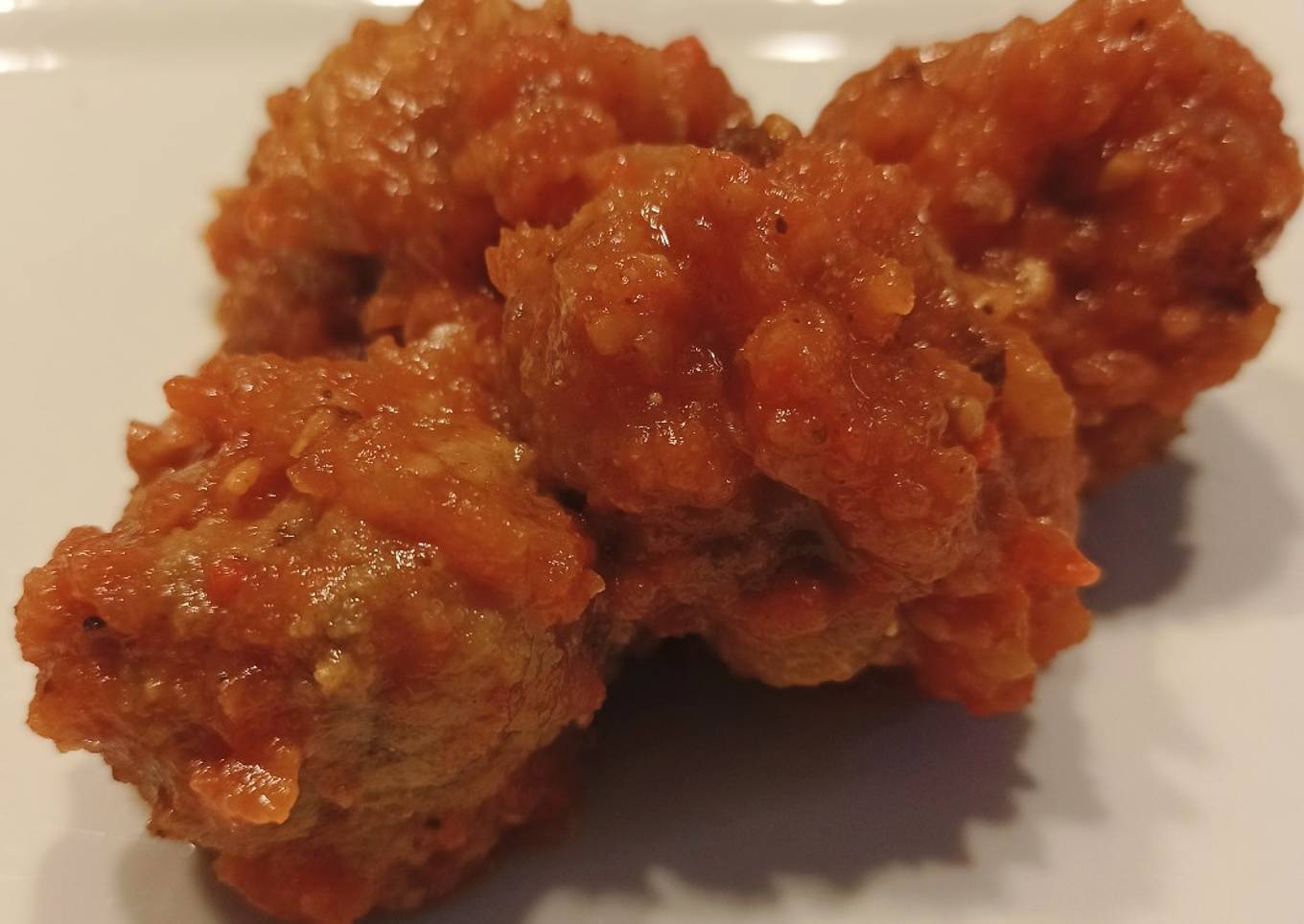Albóndigas con tomate 🍅