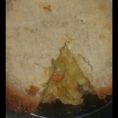 A picture of Veggie pot pie.