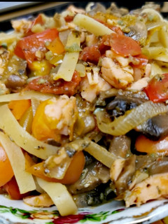 A picture of Simple and yummy tomato sauce.