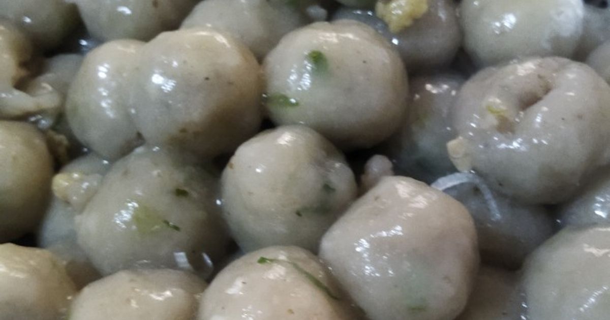 Cilok Asli Bandung Isi Jando Tetep Empuk dan Kenyal Meskipun Dingin