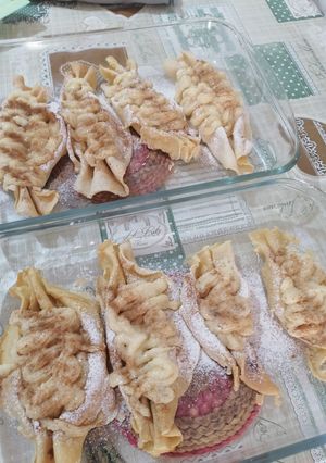 Φωτογραφία της συνταγής Κρέπες με κρέμα μπουγάτσας